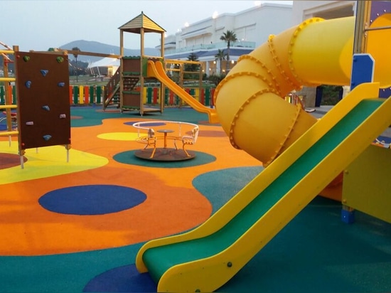 Playground equipment supplied in Tetouan, Tangier, Morocco