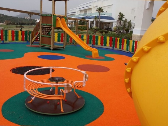 Playground equipment supplied in Tetouan, Tangier, Morocco