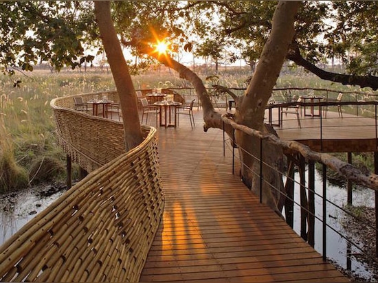 Solar-powered safari lodge is a gorgeous green retreat in Botswana