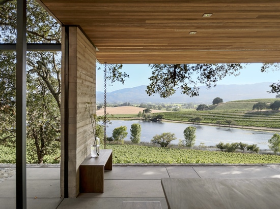 walker warner sites quintessa pavilions in napa valley for winetasting