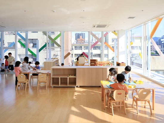 Colorful “Branches” Cover This New Kindergarten Building In Japan