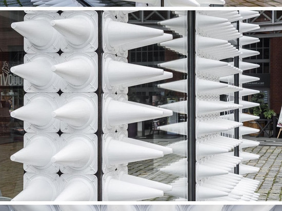 Almost 1,000 Cones Cover This Ice Cream Shop In Poland