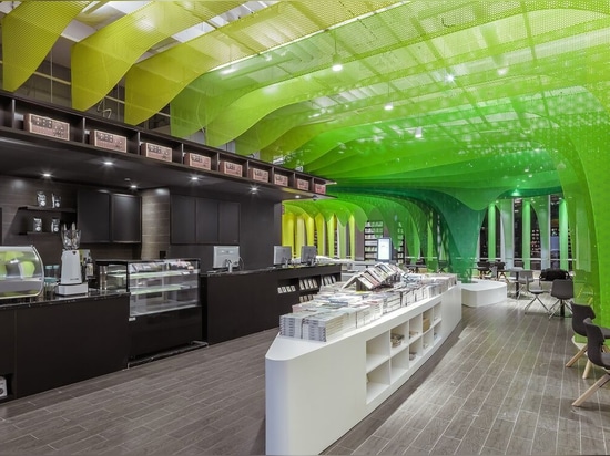 Metal Rainbow Zhongshu Bookstore in Suzhou