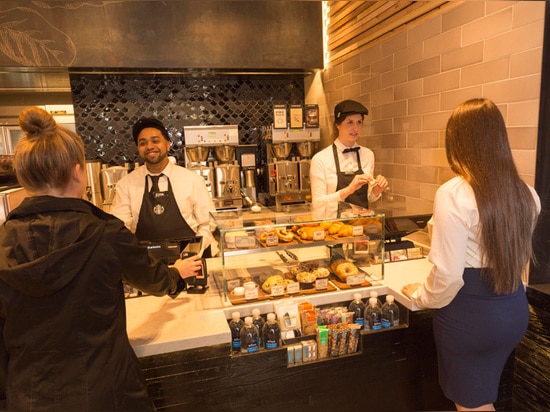 Starbucks Opens Its First Express Format Store On Wall Street