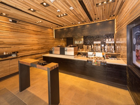 Starbucks Opens Its First Express Format Store On Wall Street