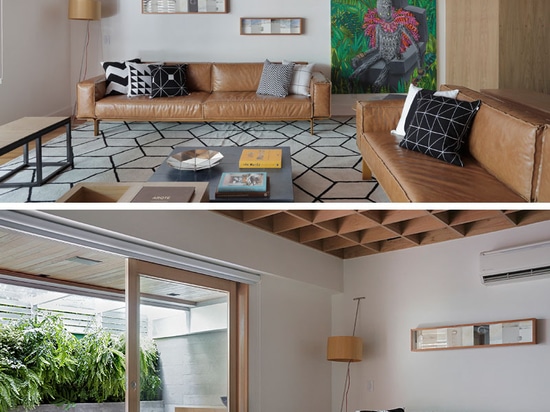 This Brazilian Apartment’s Interior Design Features Wood Accents Throughout