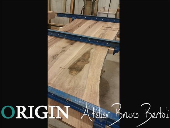 ORIGIN Sliding door in French Walnut