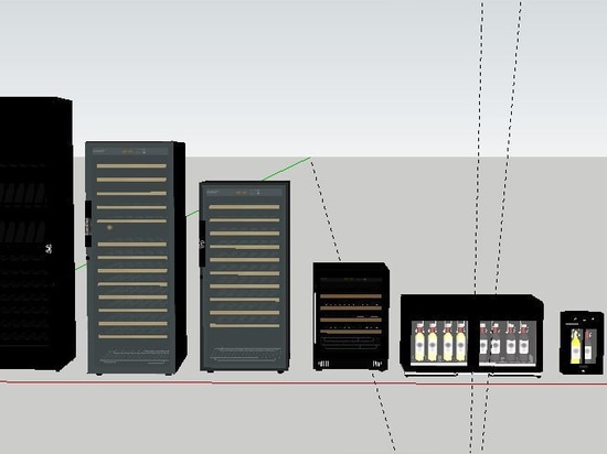 EuroCave Product on Sketchup