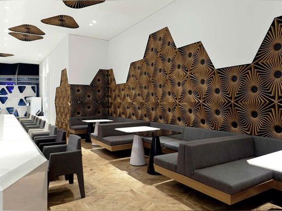 Geometric Elements Surround You In This Bar