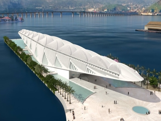 Rio’s floating museum by Santiago Calatrava. Courtesy of the architect.