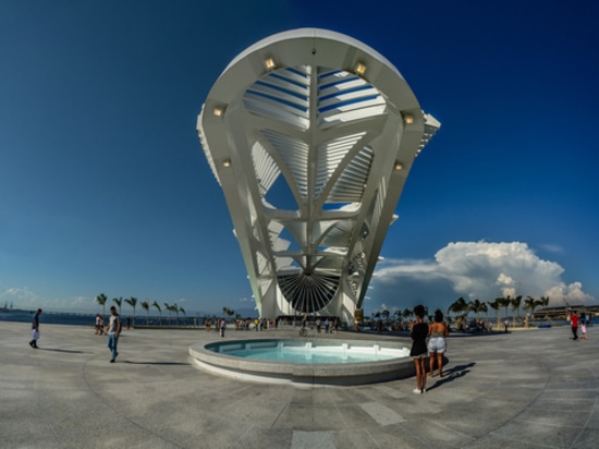 Rio’s floating museum by Santiago Calatrava. Courtesy of the architect.