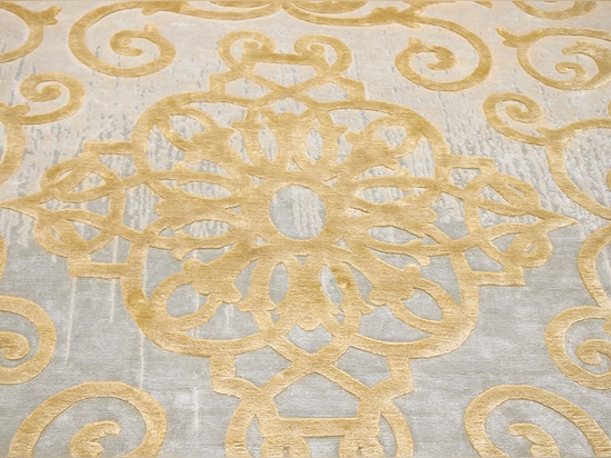 Revisited french rug Duchesse shadow orpin