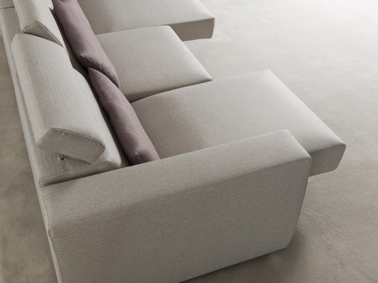 Relax: sliding seats sofa