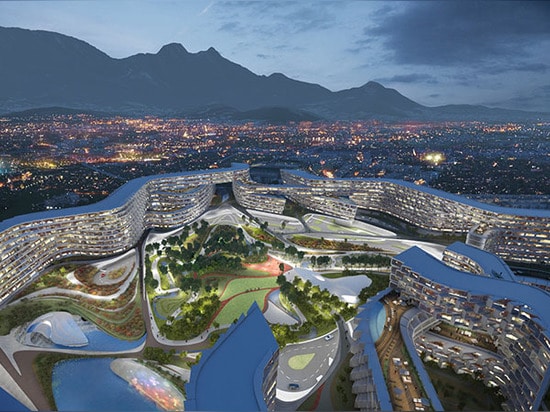 Zaha Hadid's first project in Mexico is a honeycomb housing complex