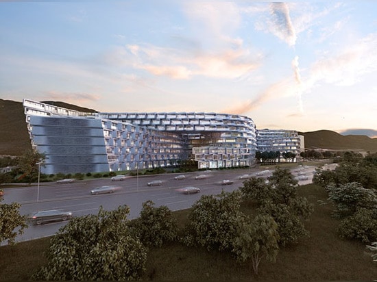 Zaha Hadid's first project in Mexico is a honeycomb housing complex