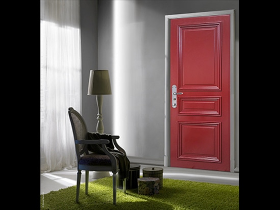 Safety has style: Haussmannienne Bertoli armored entrance door