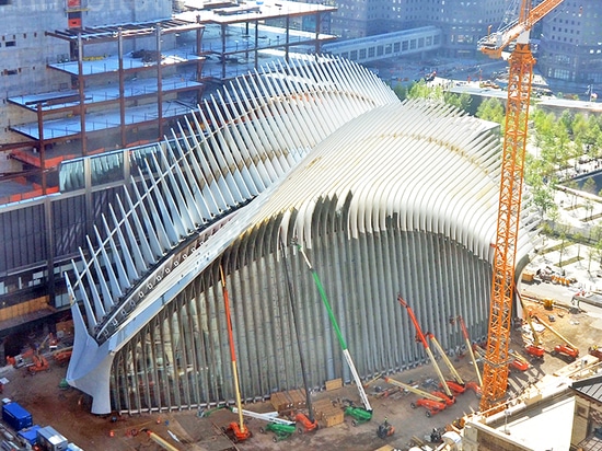 Get a sneak peek of Santiago Calatrava's Oculus WTC Transit Hub - opening soon