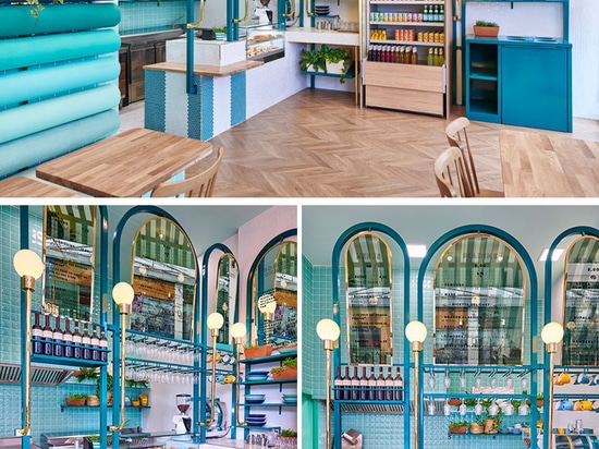 Masquespacio Have Designed The Bright And Colorful Piada Lyon Restaurant