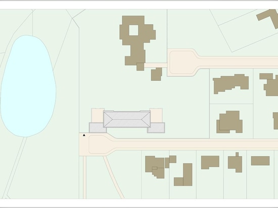 Site plan. (Image: Petra und Paul Kahlfeldt Architekten)