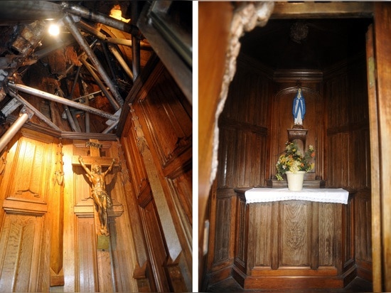 France's oldest tree, alive since Louis IX, hides treehouse chapels within its trunk