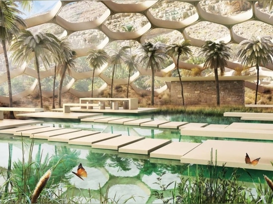 These beautiful desert biodomes will be 100% self-sustaining