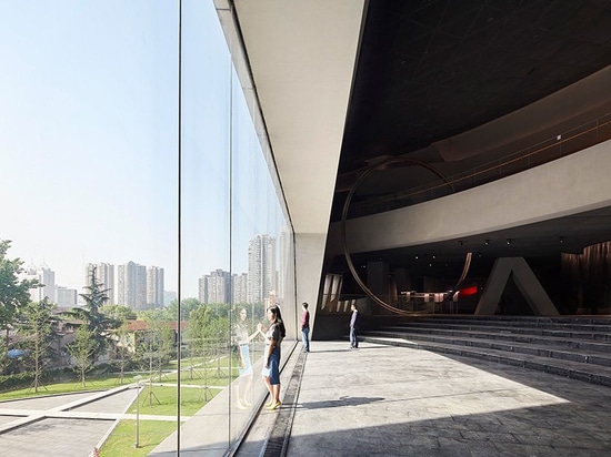 daniel libeskind's first project in china is a sweeping ark-like museum in wuhan