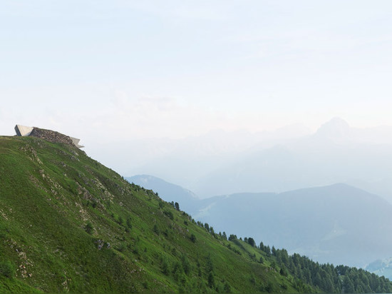 Messner Mountain Museum in South Tyrol by Zaha Hadid Architects