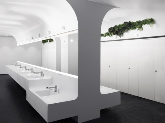 These bold, eco-friendly bathrooms reduce water usage by 80%