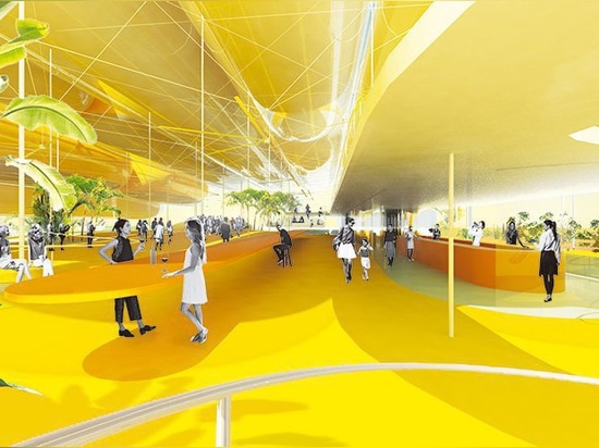 expo 2020: selgascano + FRPO propose canopy of inflatable cylinders for spanish pavilion