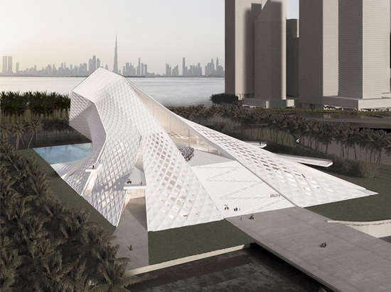 QASTIC draws on the spiritual nature of light for dubai creek harbor mosque proposal