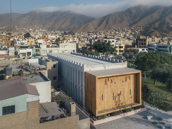 Gonzalez Moix designs Biblioteca Sur community library in Lima