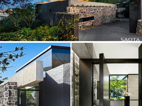 An Inverted Pyramid Roof Allows Light To Enter This Home In A Unique Way