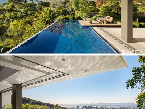 An Inverted Pyramid Roof Allows Light To Enter This Home In A Unique Way