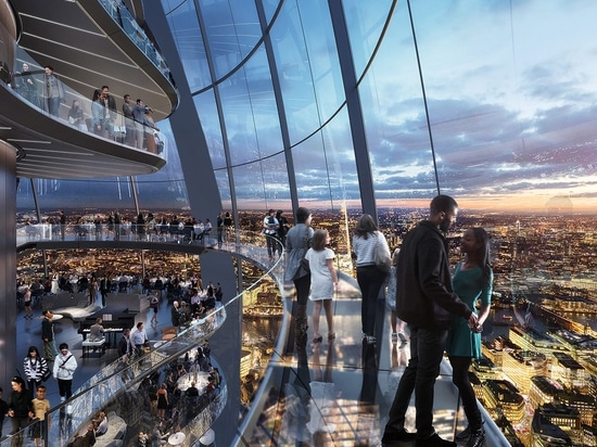 Foster + Partners proposes 305-metre-tall tourist viewing tower for London