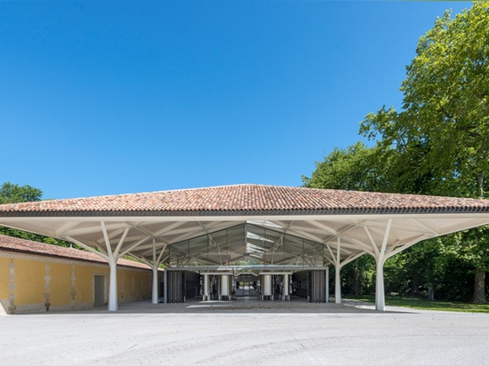 the pitched roof contains an open flexible space below