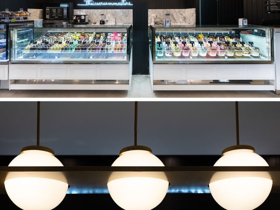 FERRO & ASSOC. Architects Have Designed A New Location Of Lucciano’s Ice Cream Café In Argentina