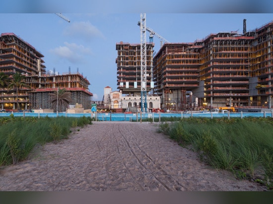 the vast development is located in surfside, north of miami