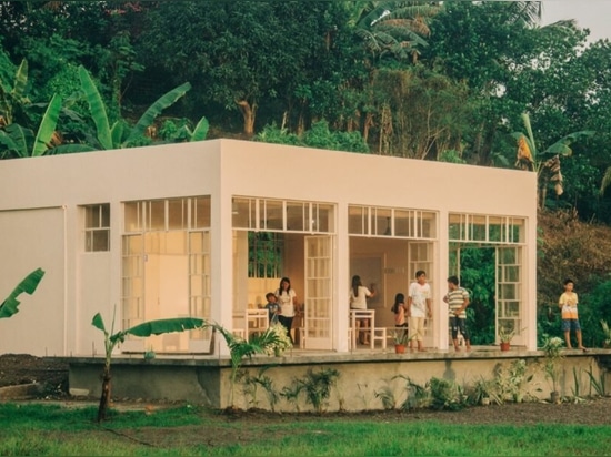 Locally crafted children’s learning center doubles as an emergency shelter in the Philippines