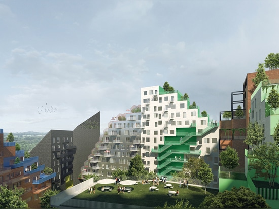 Manuelle Gautrand Designs Futuristic Housing Block for Amsterdam