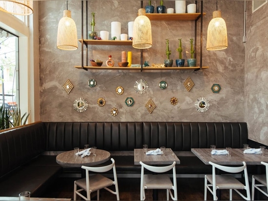 Latin-inspired Bar-Restaurant Project in Denver feat. JOI Twenty Upholstered Chairs by TOOU.