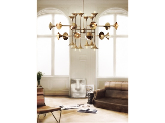 If you’re a music lover, the Botti modern chandelier is the perfect lighting for your living room. Inspired by the American trumpet player, Botti, it will definitely bring you the inspiration you n...