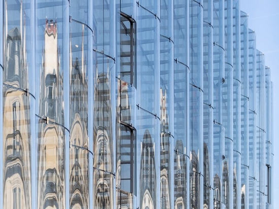 SANAA's rippling glass façade bookends 'la samaritaine' restoration in paris