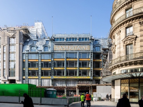 SANAA's rippling glass façade bookends 'la samaritaine' restoration in paris