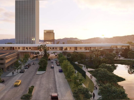 The building was originally black, in a reference to the nearby tar pits. (Courtesy Atelier Peter Zumthor/The Boundary)