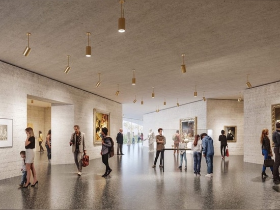 The galleries are designed as discrete concrete-walled rooms filled with an eclectic mix of permanent collection items. (Courtesy Atelier Peter Zumthor/The Boundary)