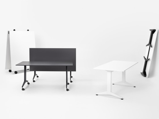 Sit-stand table systems and space-saving solutions for office and living spaces