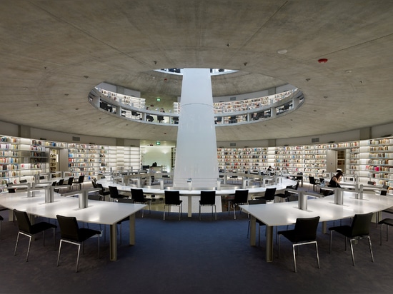 Jean Nouvel completes "earth-work" library at University of Cyprus