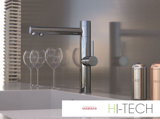 New hi-tech faucets from Rubinetterie Mariani