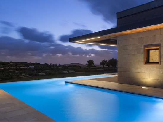 Villa Malta: a project inspired by the view of the horizon over the sea