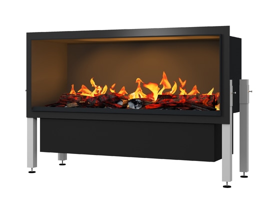 muenkel design wall fire electronic PRO [Opti-myst electric fireplace wall insert]